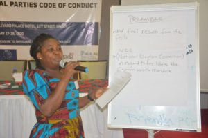 Political Parties Dialogue on the Revision of Code of Conduct Liberia